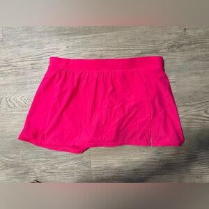 Talbots Hot Pink swim skirt
